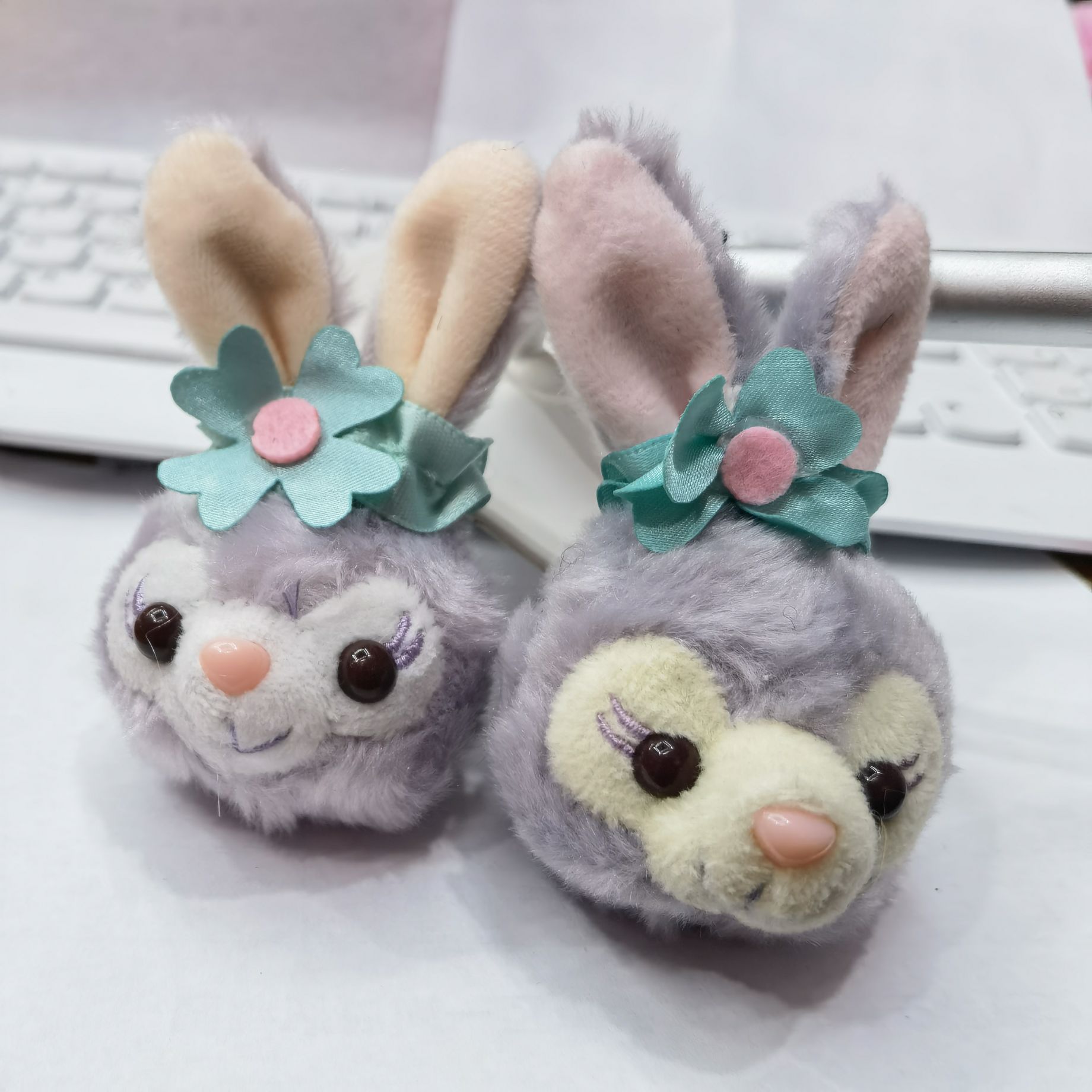 Plush toy accessories accessories cartoon head accessories toy key chain Star Dew rabbit head accessories accessories