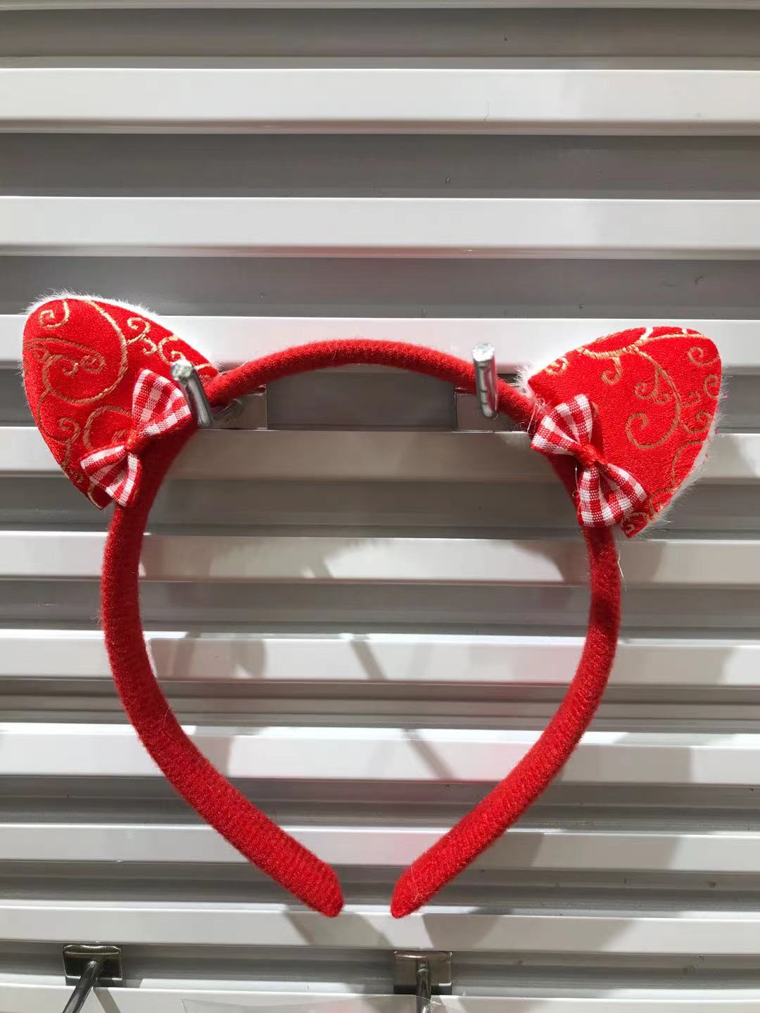 Internet Celebrity New Year Headband Frosted Hair Fastening Accessories details Picture
