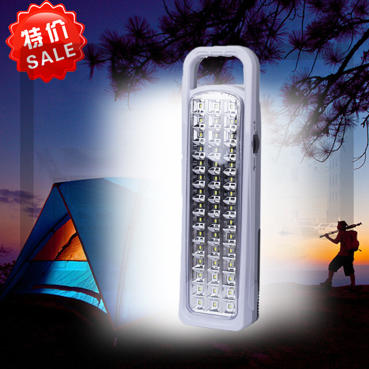 LED solar multi-functional emergency light with USB to charge mobile phone stalls camping