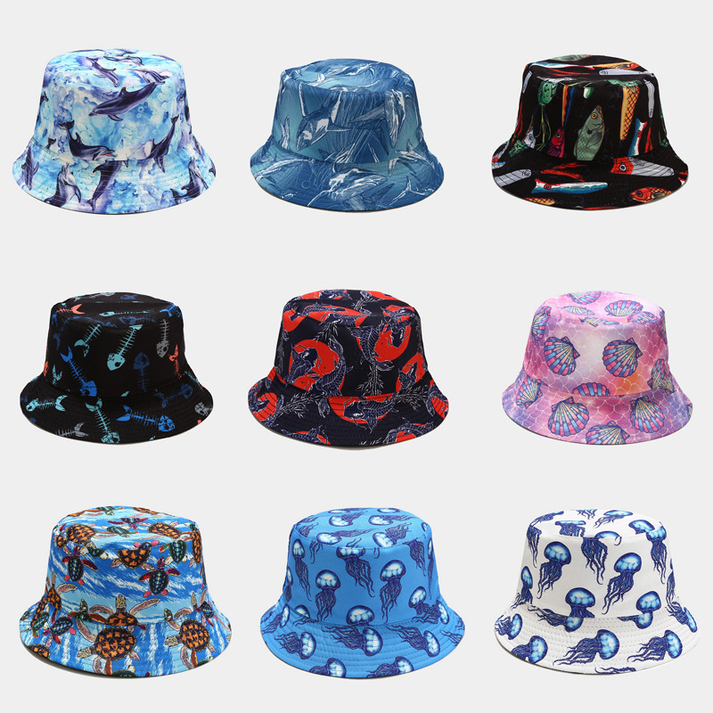 Waist Cloth Hat, Floral Cloth Hat, Digital Printed Hat