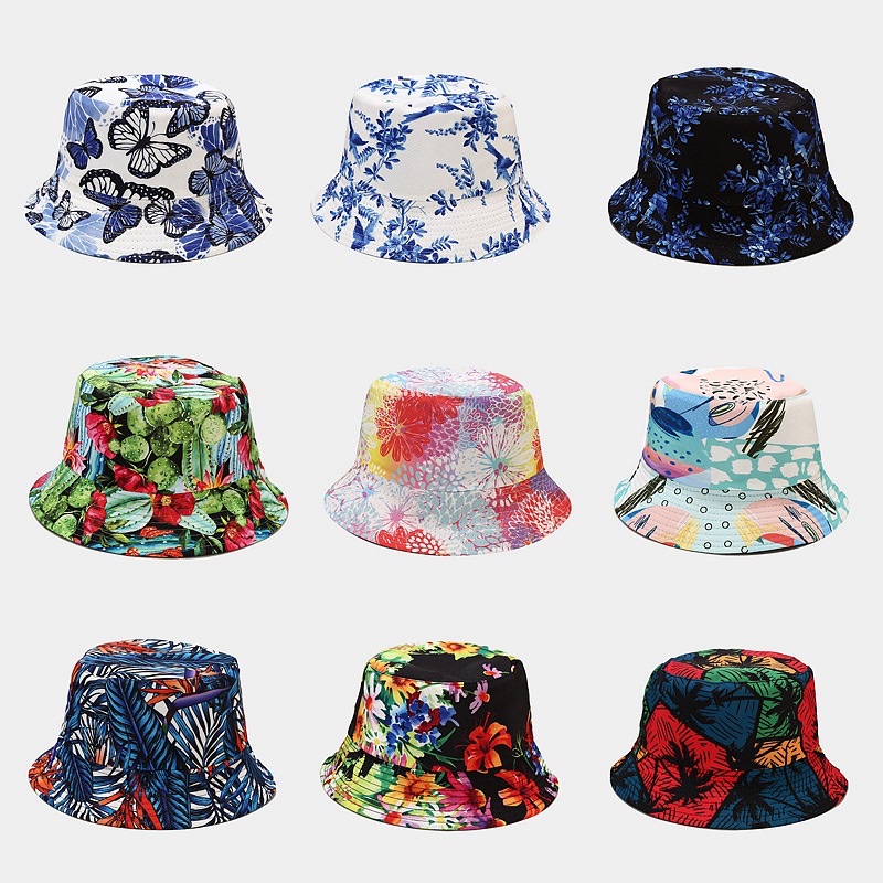 Waist Cloth Hat, Floral Cloth Hat, Digital Printed Hat details Picture