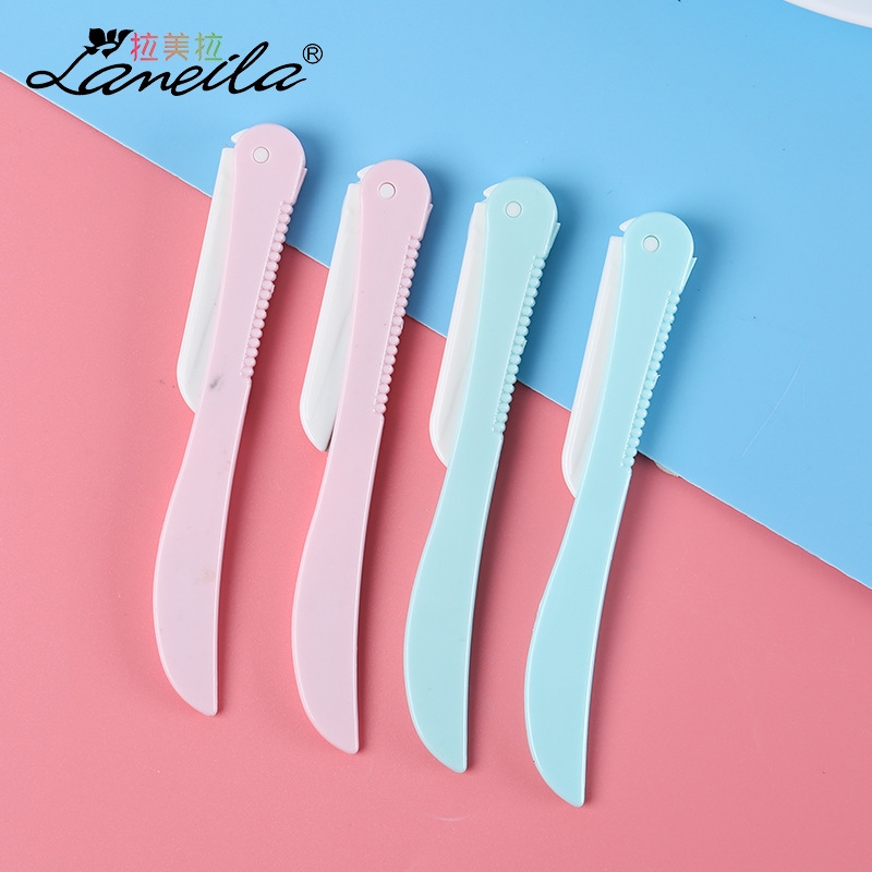 Mini Eyebrow Razor Fashion Appearance Delicate Small Safe Beginner Specification drawing