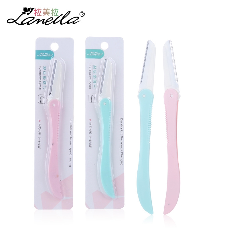 Mini Eyebrow Razor Fashion Appearance Delicate Small Safe Beginner details Picture