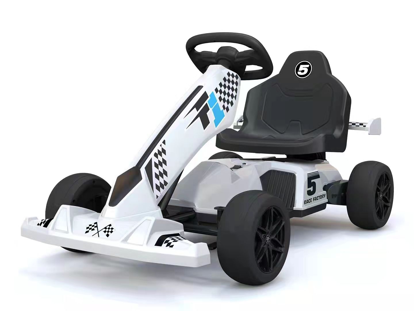 New children's electric kart car remote control dual drive electric car children's car can sit a baby toy car