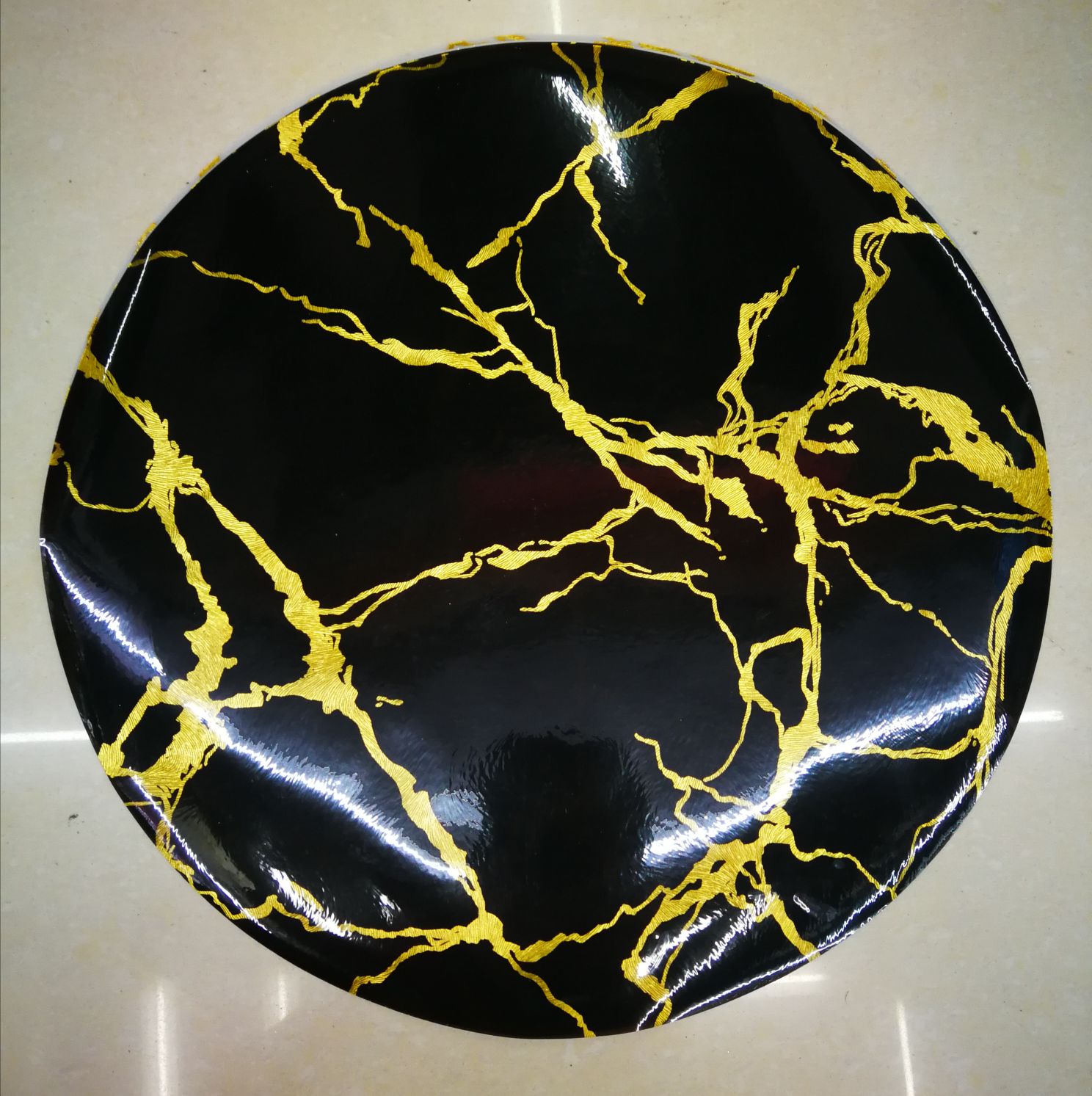 38Cm Round Placemat, Pvc Placemat