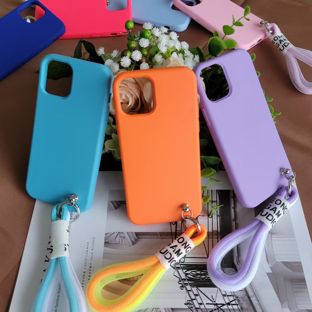 Nano silicone accessory lanyard phone case protector