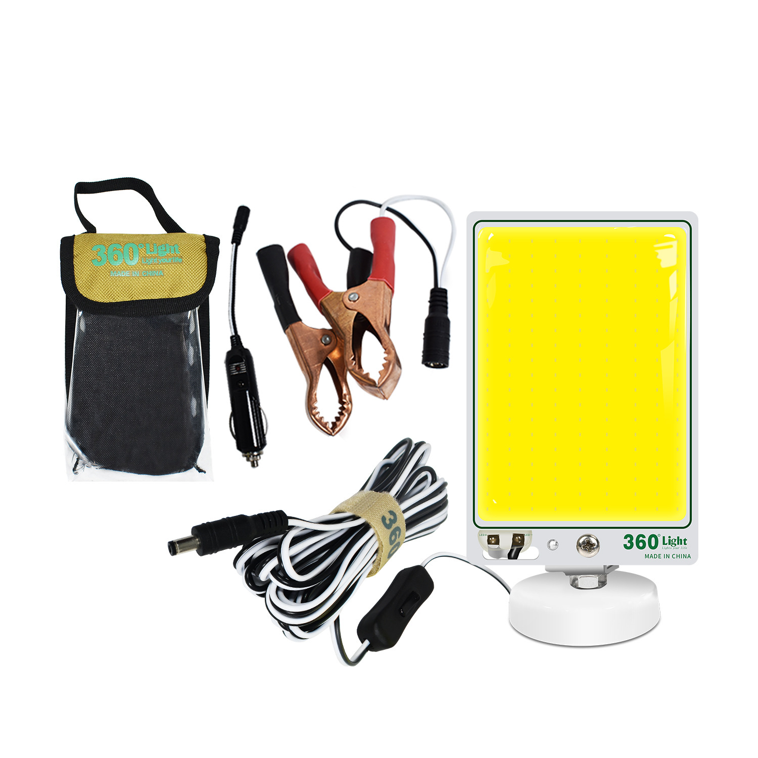 Car travel lights Auto repair emergency maintenance lights Outdoor home camping tent magnet lights