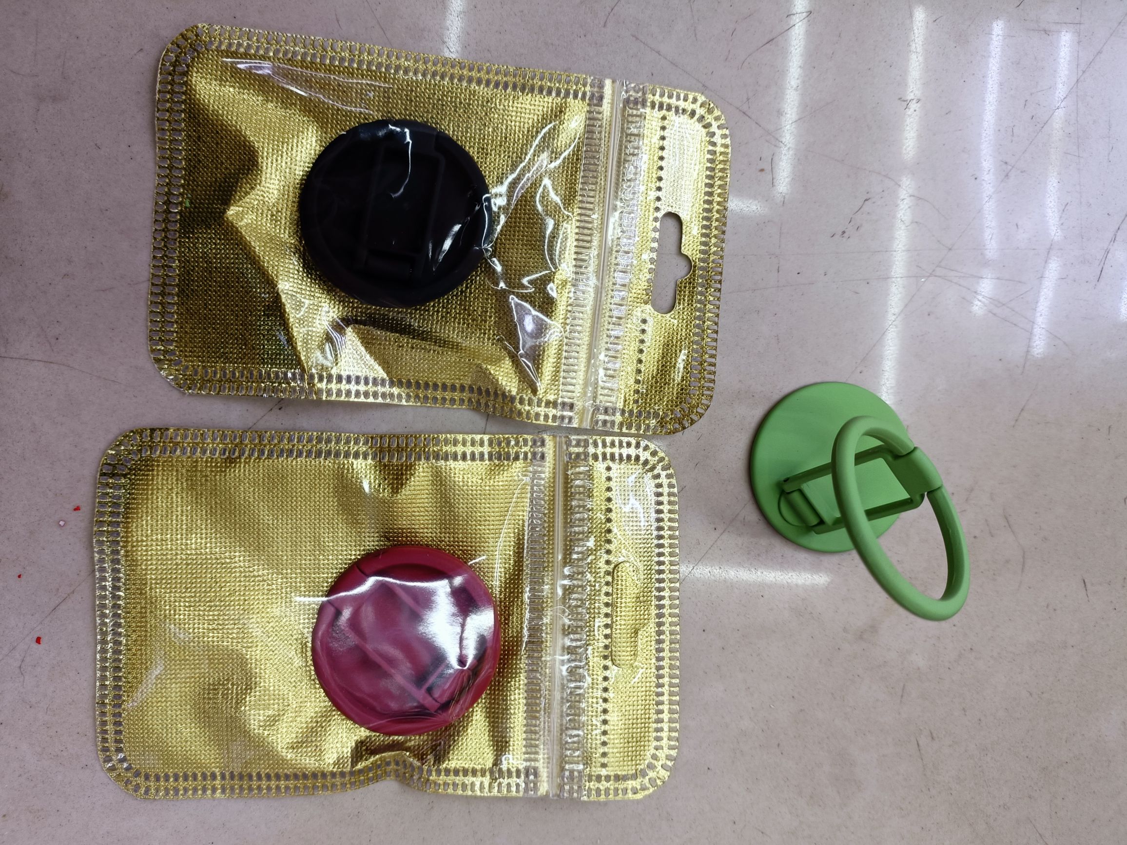 Folding ring ring buckle bracket