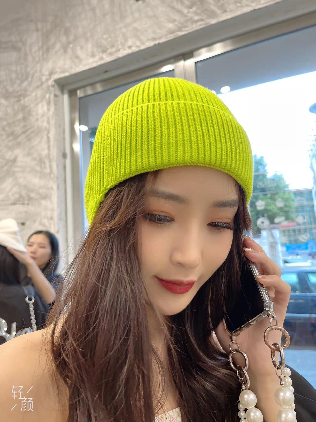 Cold hat hat knitting hat Zuo you hat industry fashion network red explosive style Li Jiaqi recommended warm and cold thumbnail