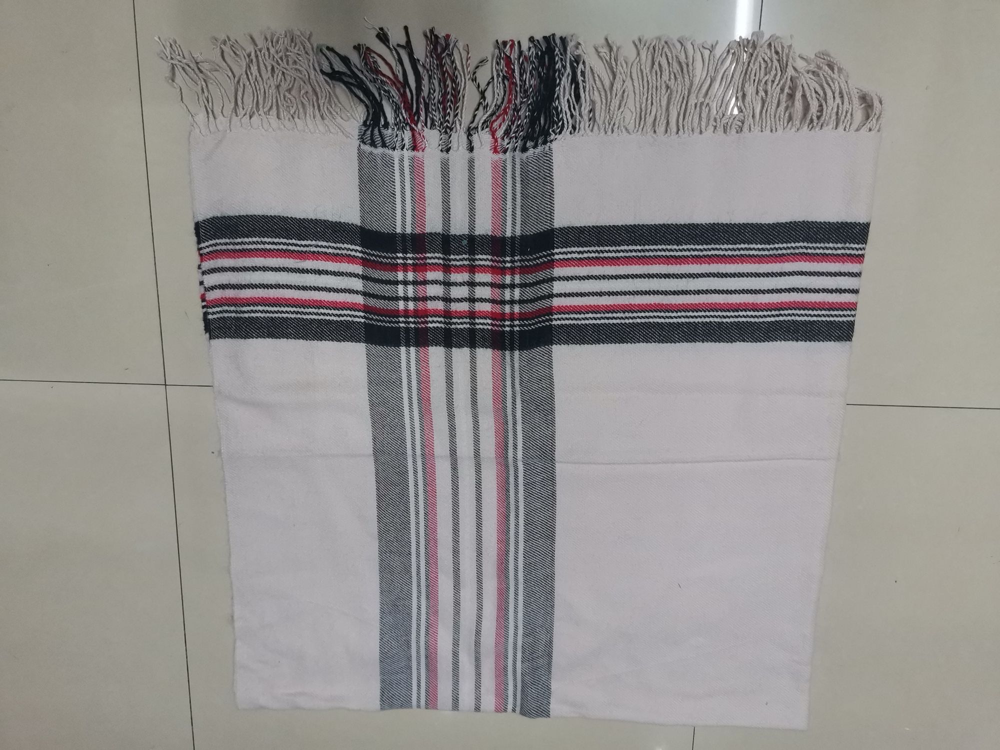 Wide Strip Square White details Picture