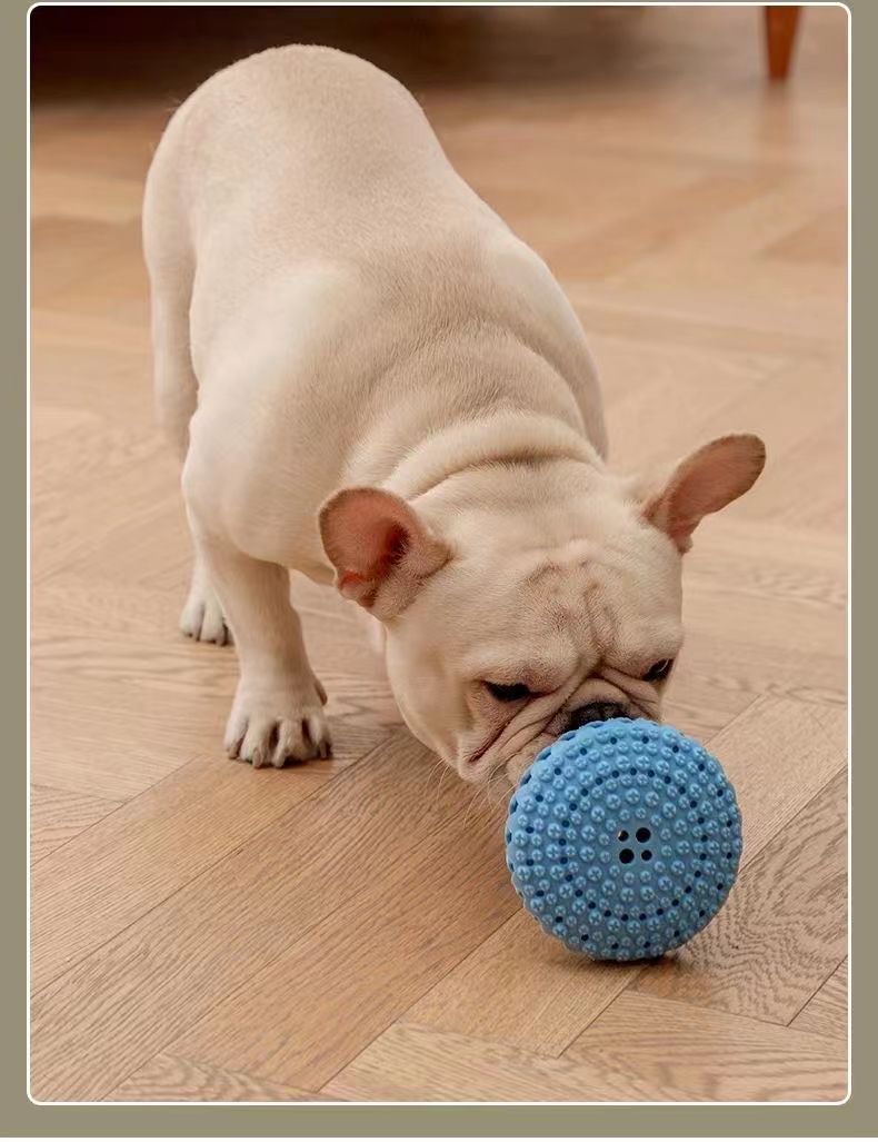 Pet supplies! 11cm pet leaky toy
TPR Soft glue [Rose][Rose]