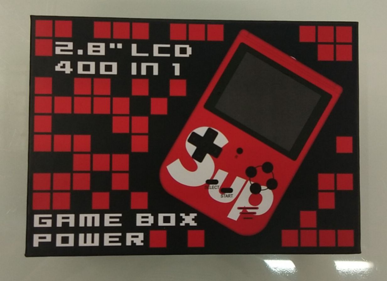 Sya-520 Color Screen Built-In 400 Games With Blue, Red And Black Three Color Puzzle Class