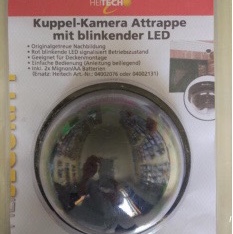 Simulated camera with light