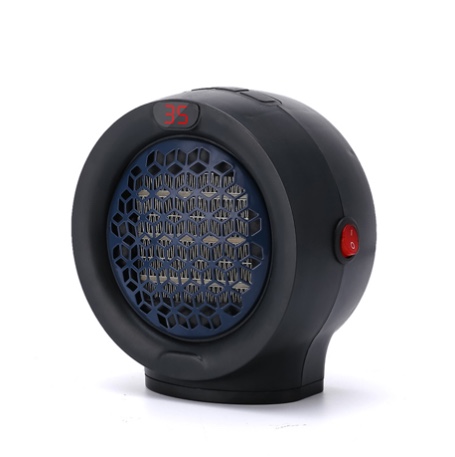 Large round air heater - no remote control