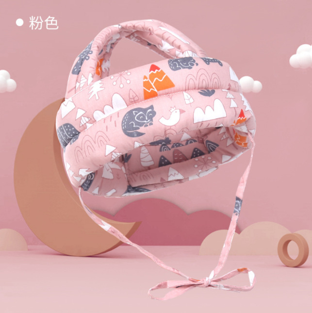 Baby Head Pillow Anti-Fall Device Head Protective Pad Summer Anti-Bump Head Learning To Walk Baby Four Seasons Toddler Hat details Picture