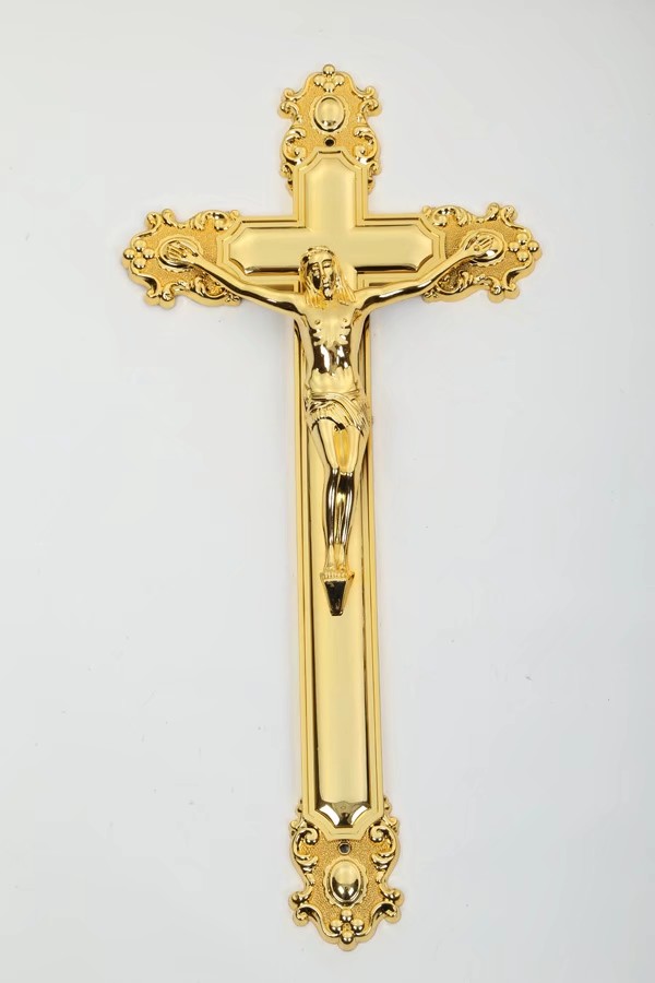Crucifix church Crucifix funerary articles decal fittings coffin iron coffin fittings thumbnail