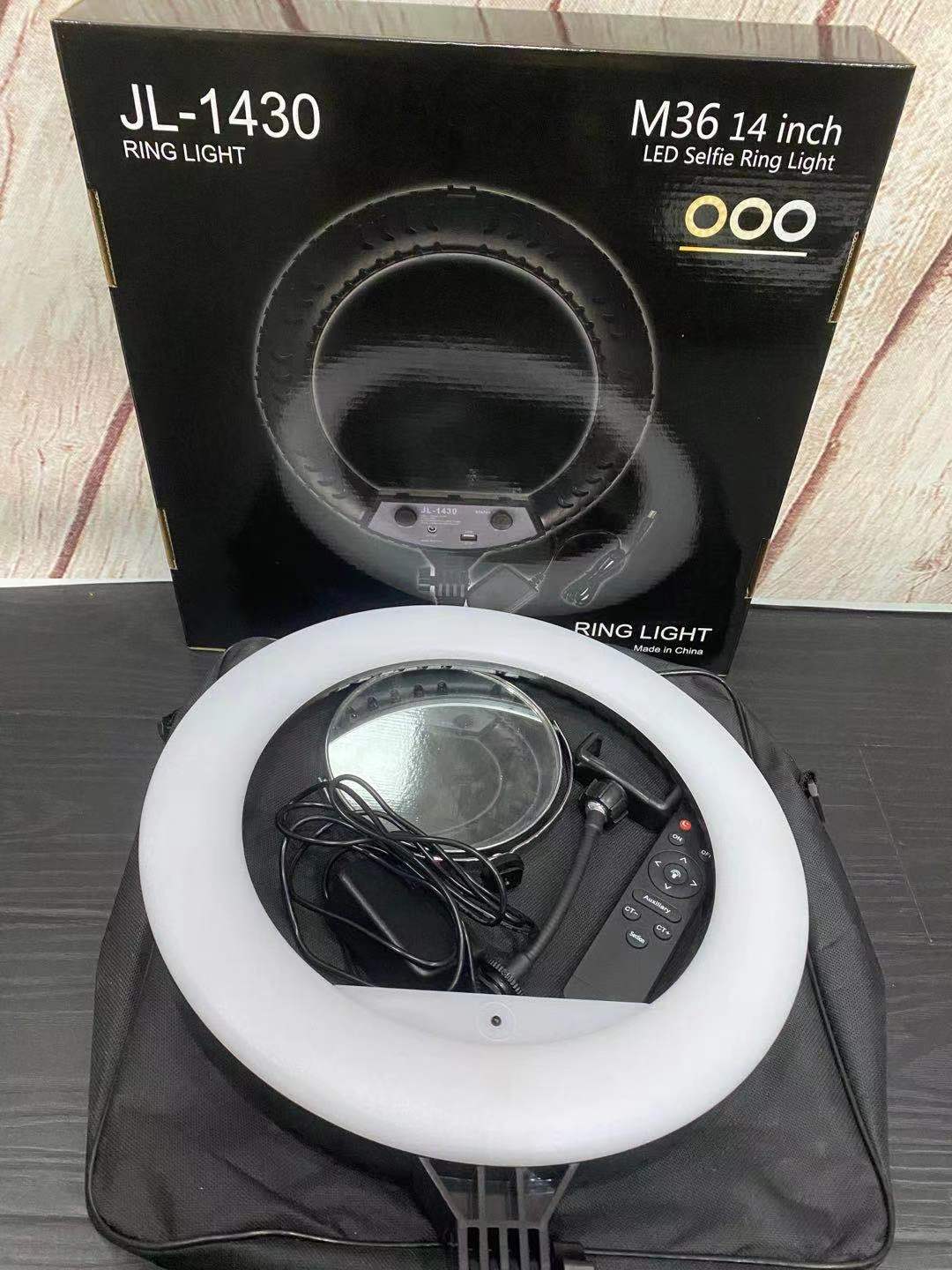 Live feed light Make-up light Beauty light Photography light LED light 14 "with mirror make-up light