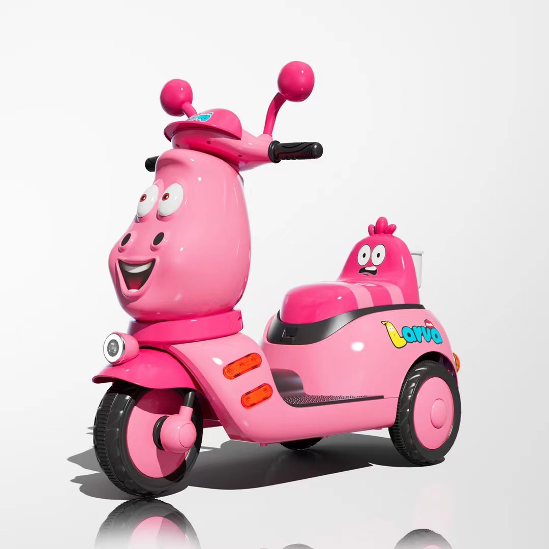 Children electric motorcycle, tricycle, boy and girl baby stroller, tram can be used as a baby toy car Specification drawing