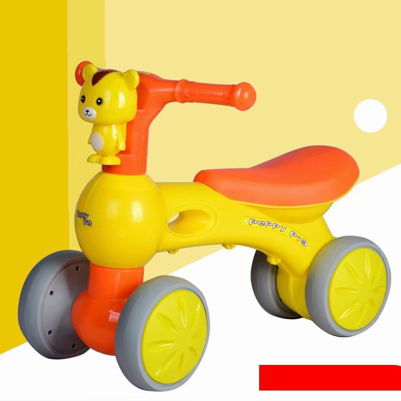 Children slide car twist car 1-3 yo-yo baby scooter toy music flash full figure