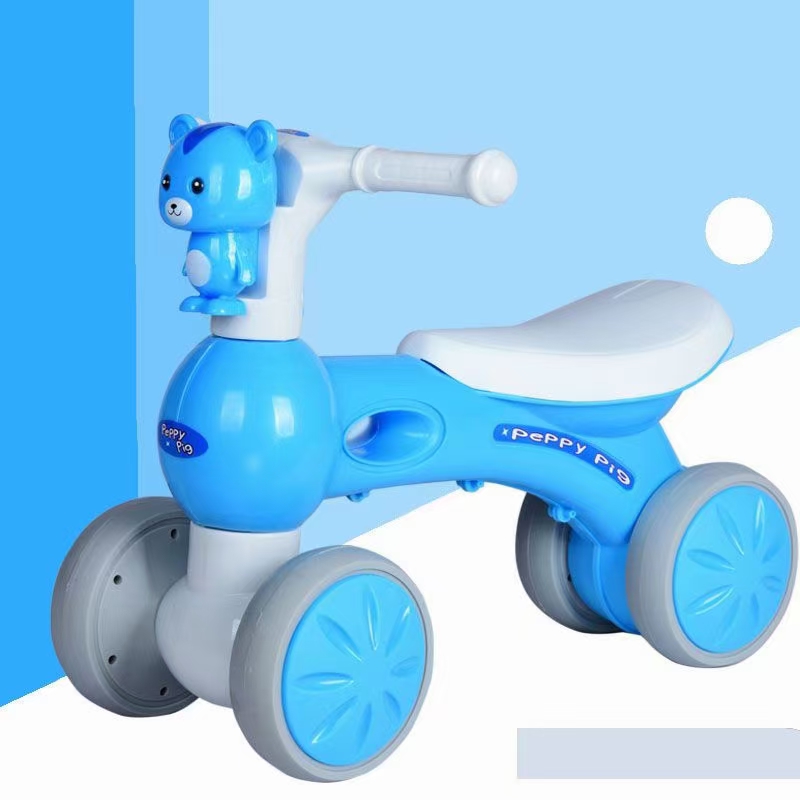 Children slide car twist car 1-3 yo-yo baby scooter toy music flash details Picture
