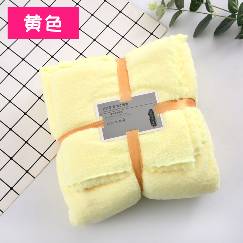 Manufacturers Direct Coral Velvet Cover Towel Towel Bath Towel details Picture