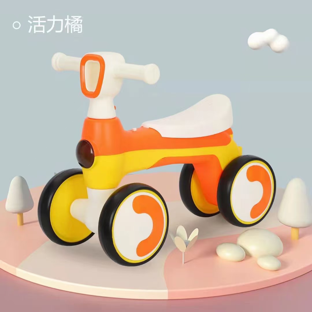 Children slide car twist car 1-3 yo-yo baby scooter toy music flash Specification drawing