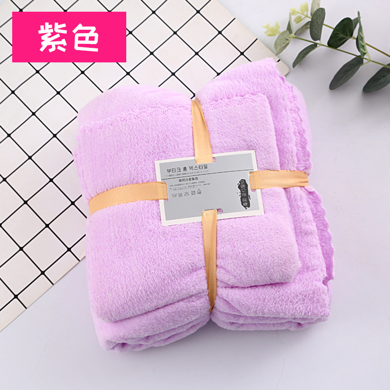 Manufacturers Direct Coral Velvet Cover Towel Towel Bath Towel Application Scenario
