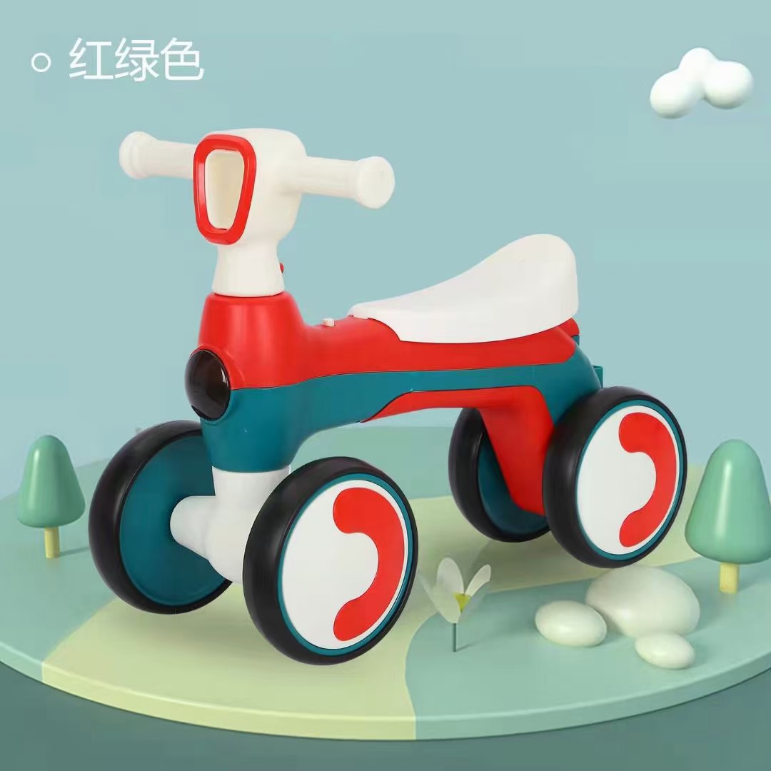 Children slide car twist car 1-3 yo-yo baby scooter toy music flash details Picture