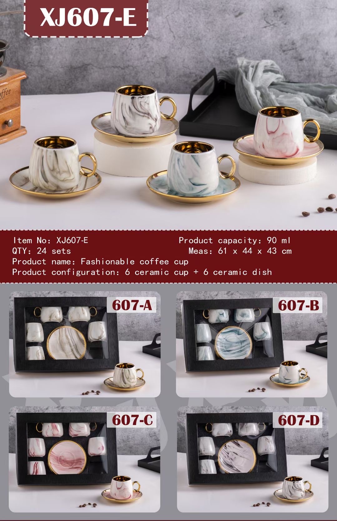 Espresso Cup And Saucer Set