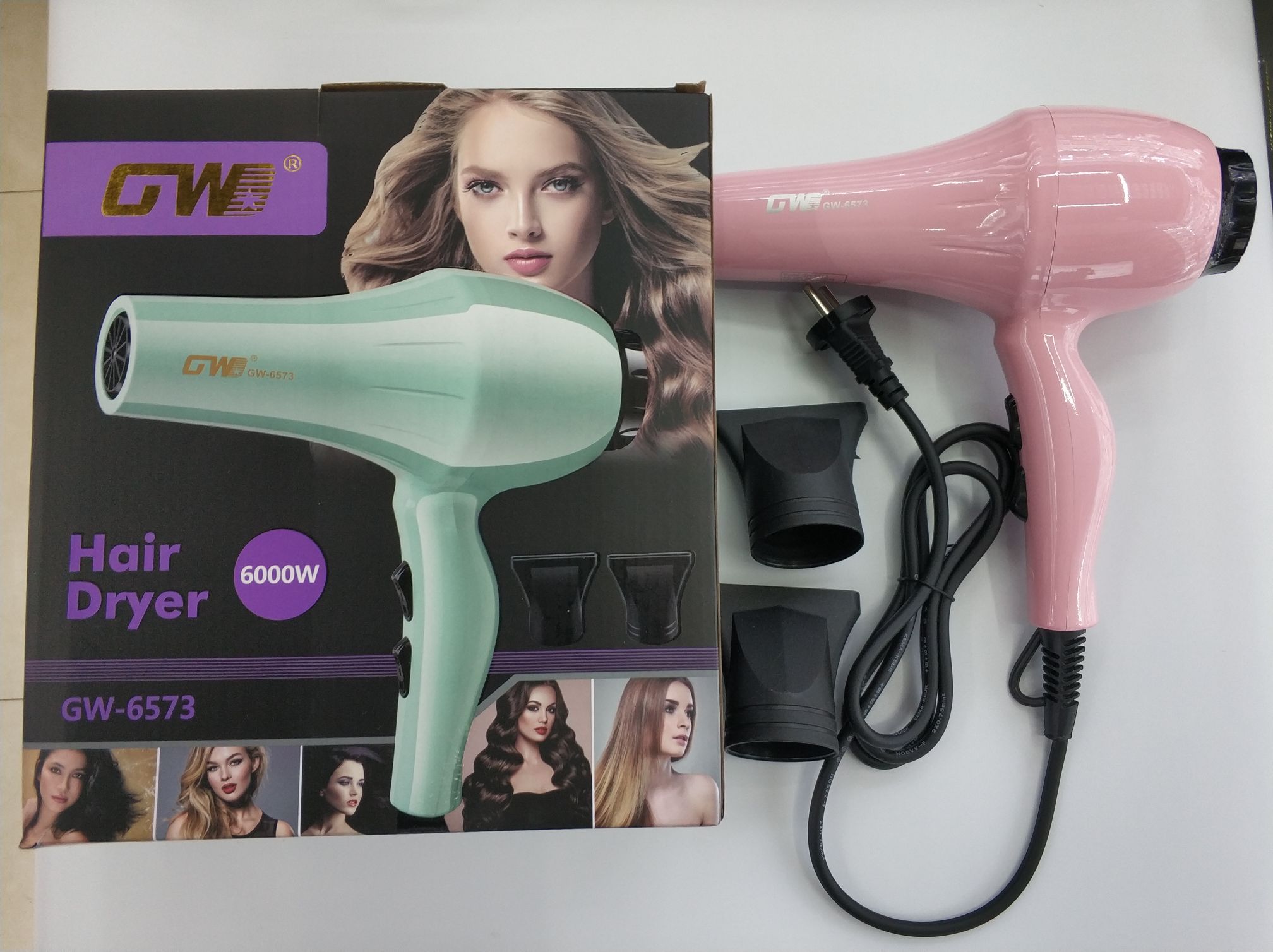 Hair Dryer Household Hair Dryer Cross-Border Hot Hair Dryer Hair Dryer Specification drawing