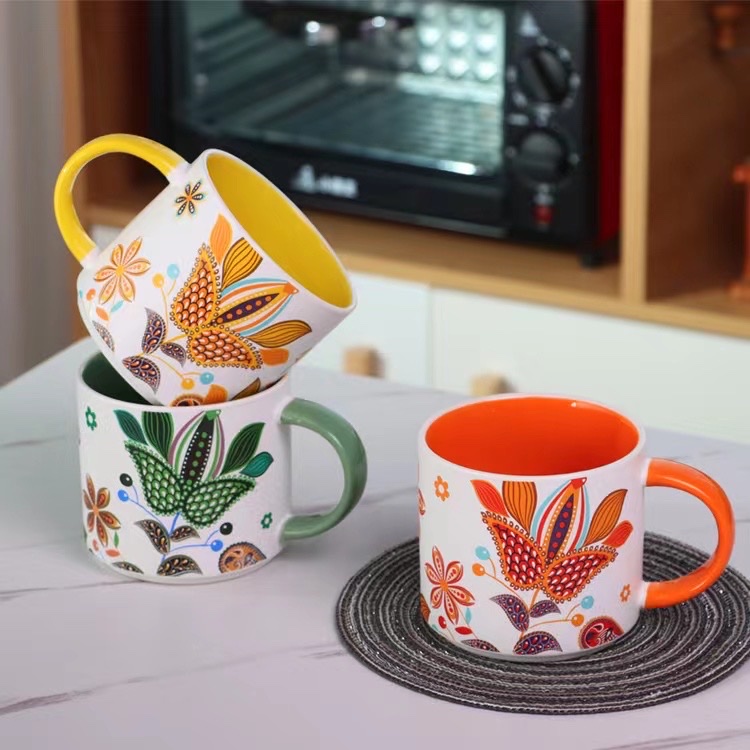 Hand-Colored Harvest Cup Specification drawing