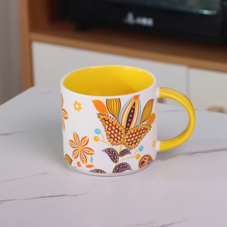 Hand-Colored Harvest Cup Item Picture
