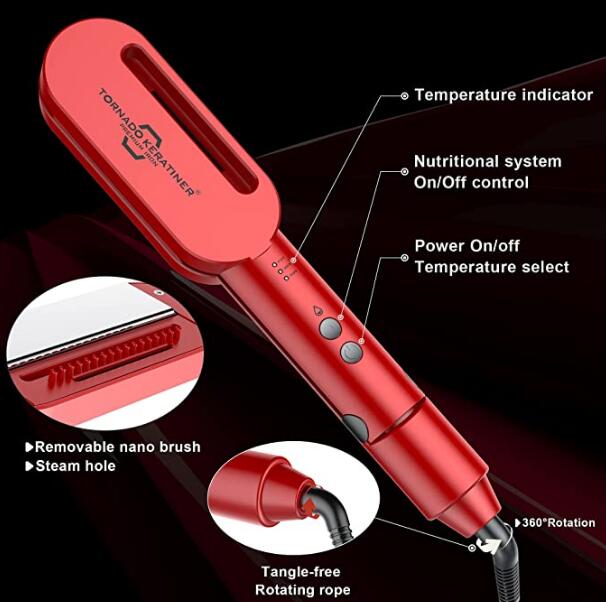 TORNADO KERATINER 龙卷风🌪️电器开创级精油直发器详情图4