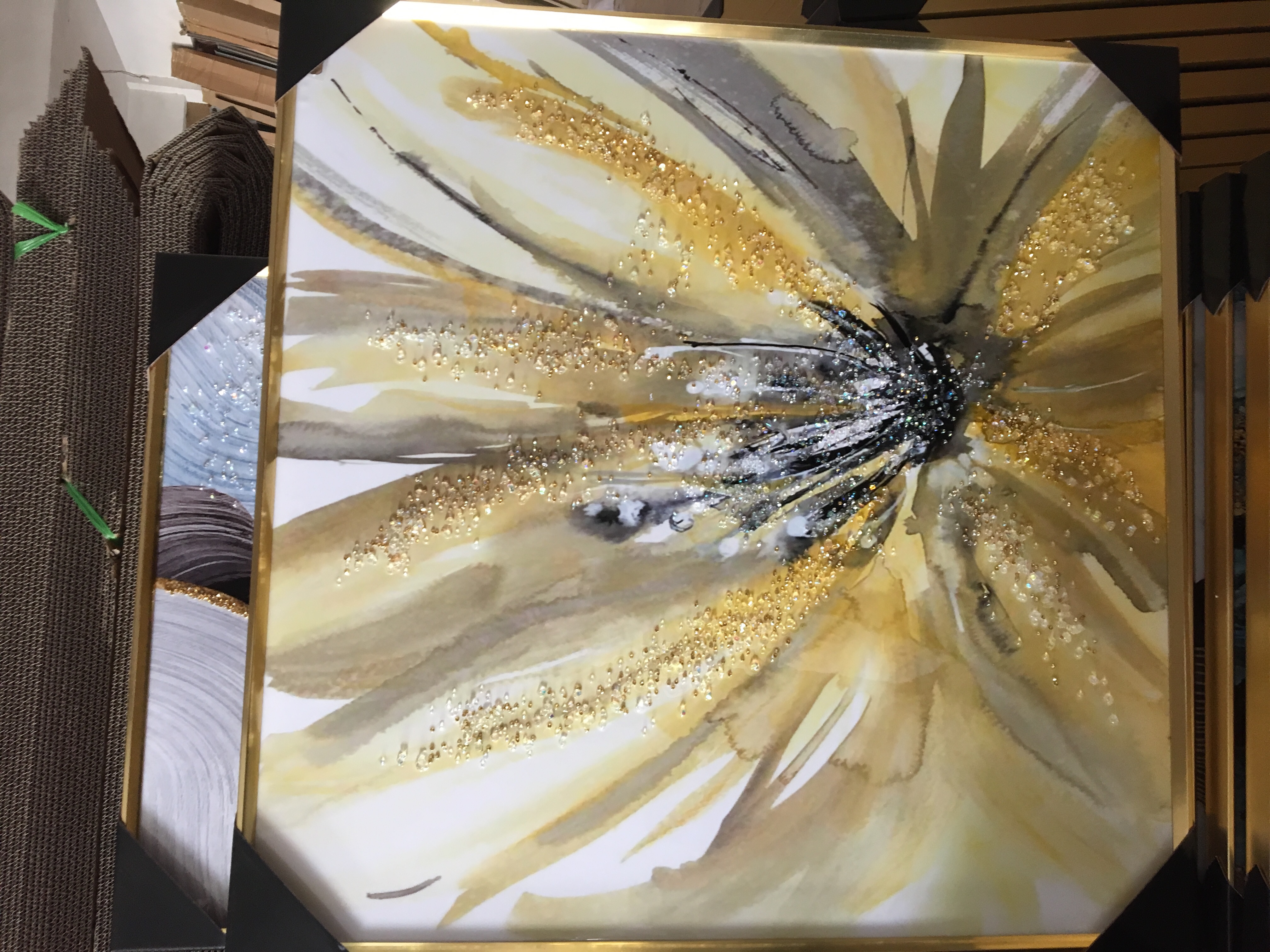 Modern Simple Decorative Painting Crystal Diamond Painting details Picture