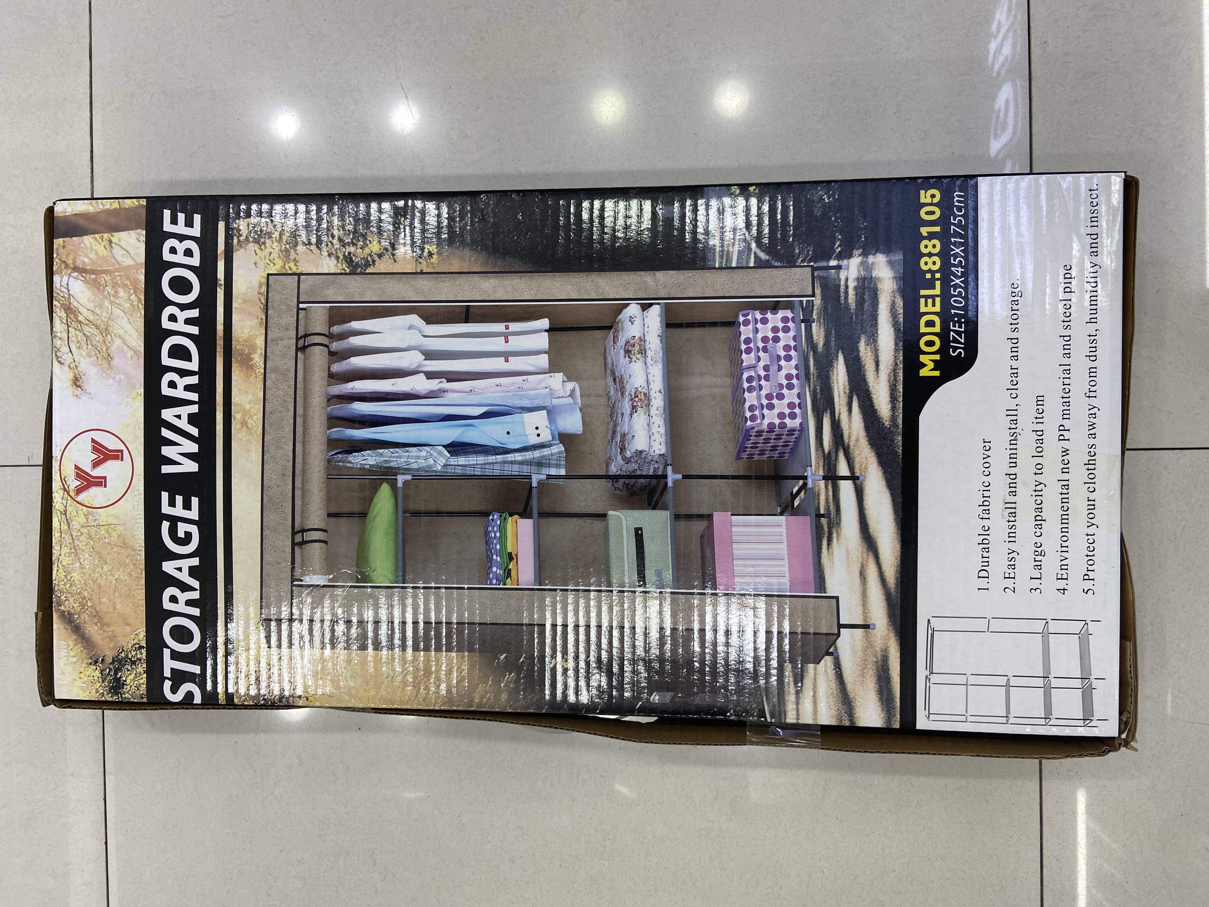 Assemble the wardrobe