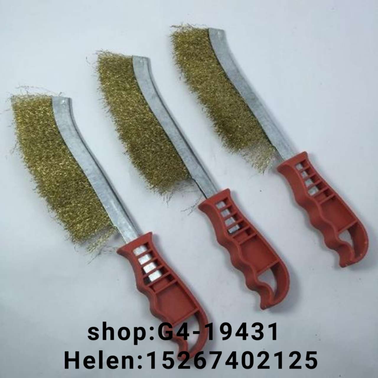 Wire brush Copper wire brush Copper wire knife brush