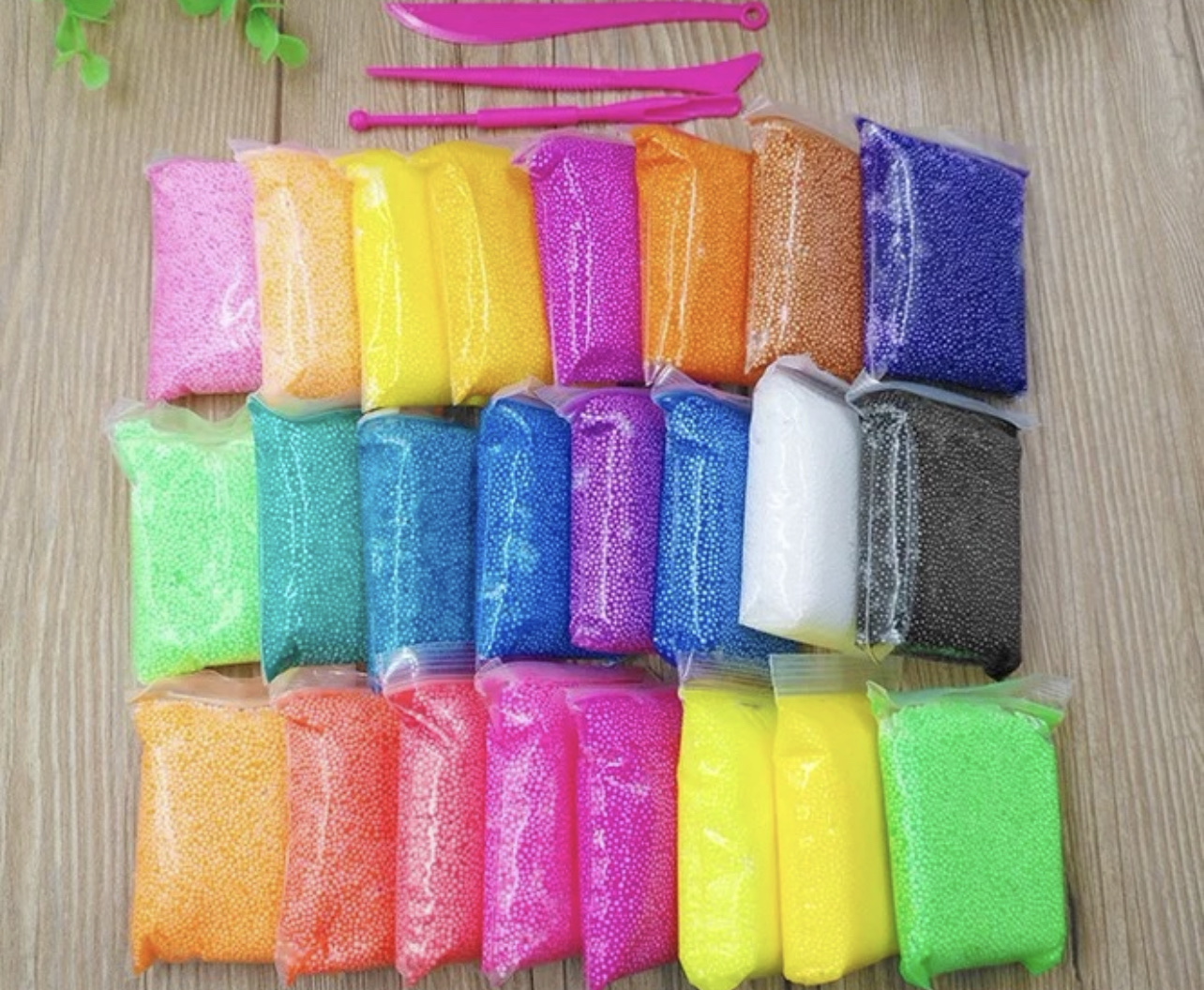 Ultra Light Clay Snow Clay Pearl Clay Diy Handmade Toys Specification drawing
