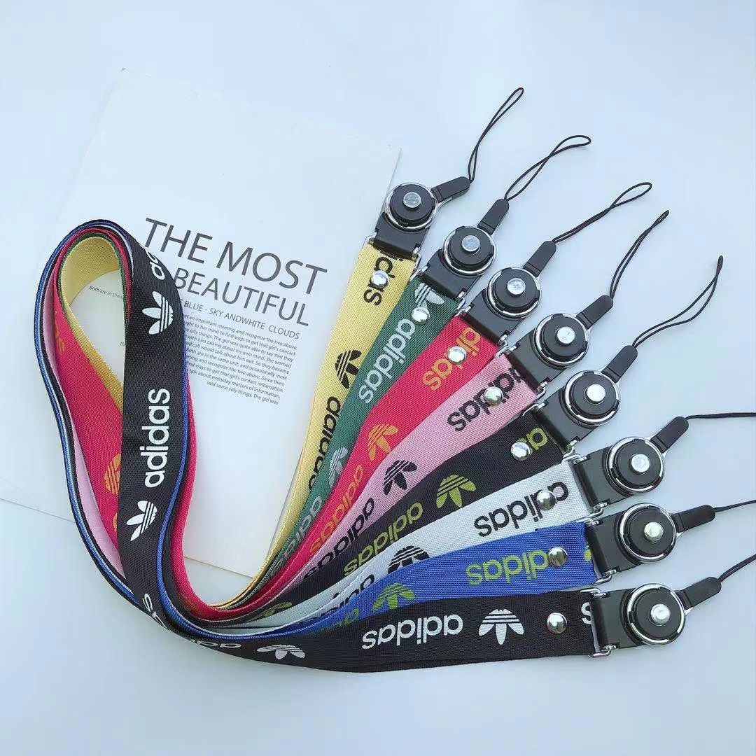 2.5 per cent silk screen printed mobile phone lanyard certificate lanyard cross-border direct supply