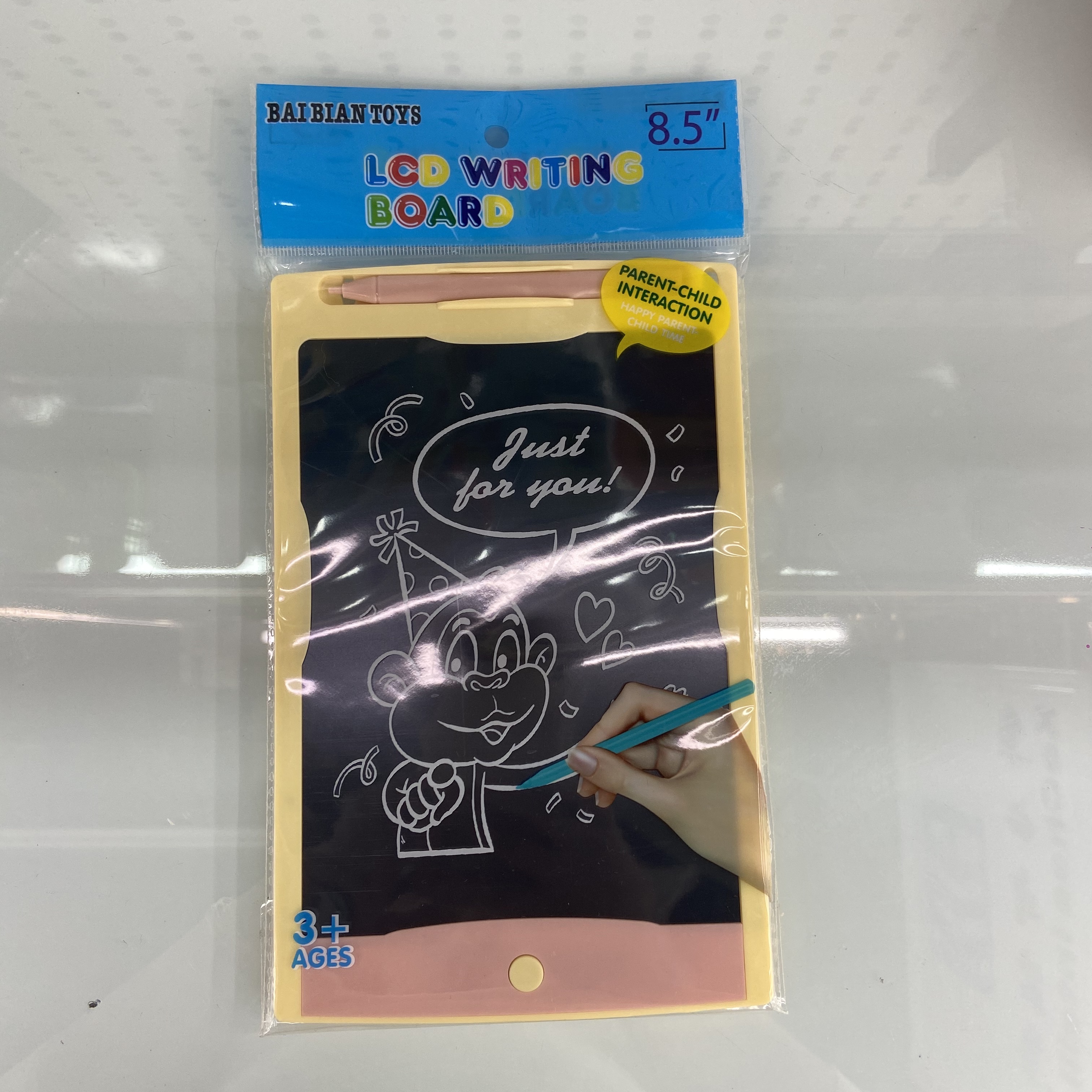 8.5 "color notes LCD tablet Sketchpad one click clear unlimited use with 2032 large capacity electronics thumbnail