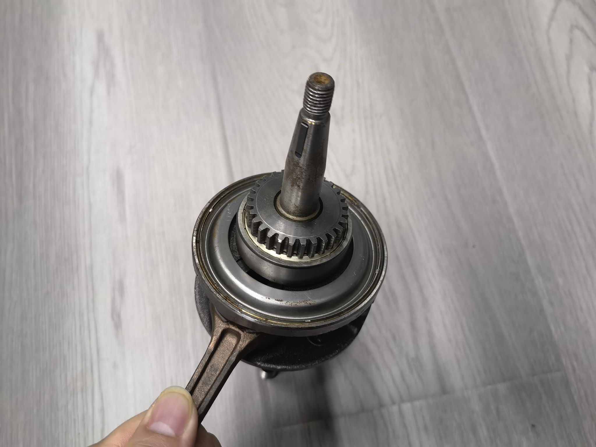 Motorcycle Crankshaft details Picture