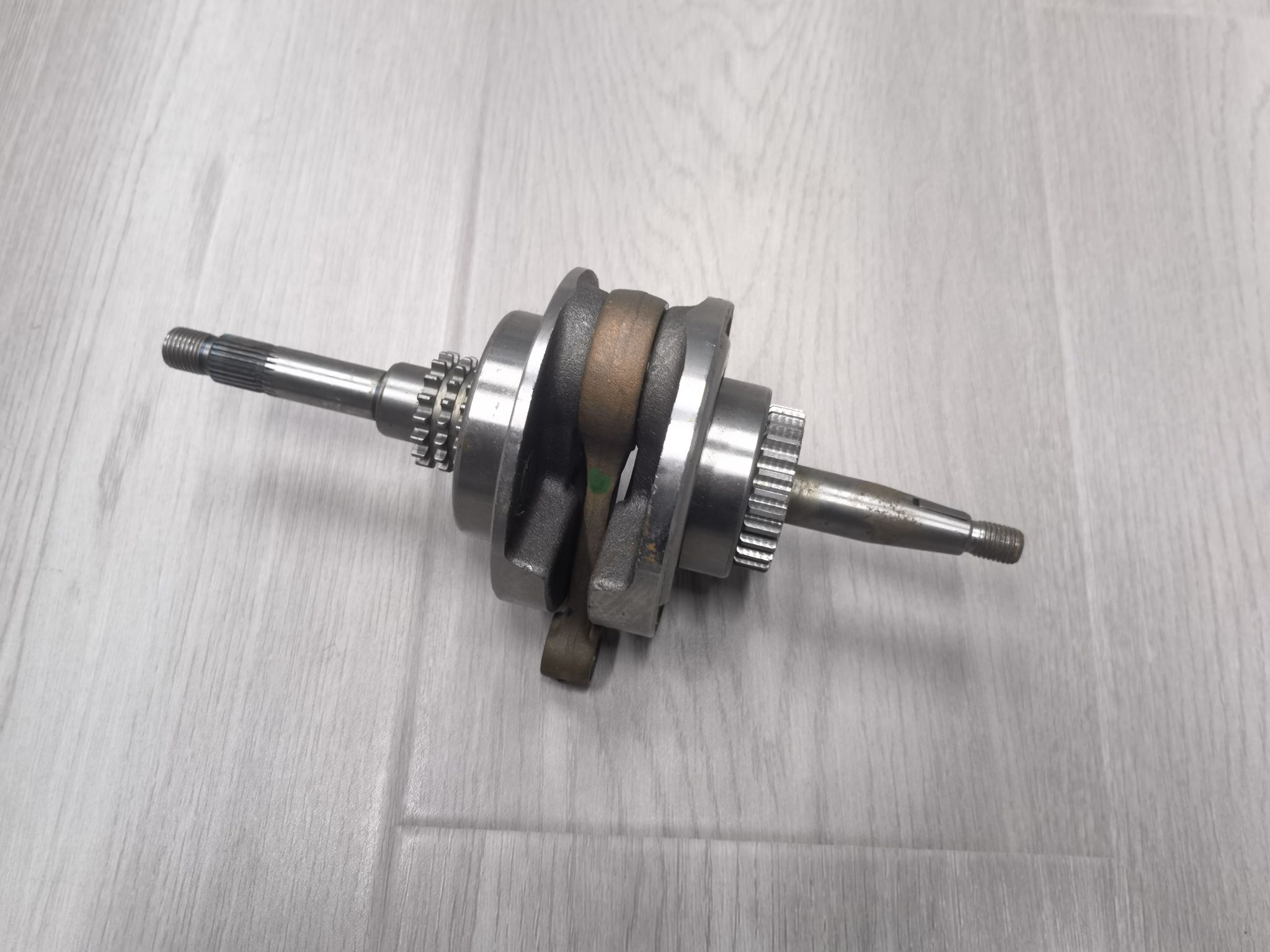 Motorcycle Crankshaft Specification drawing