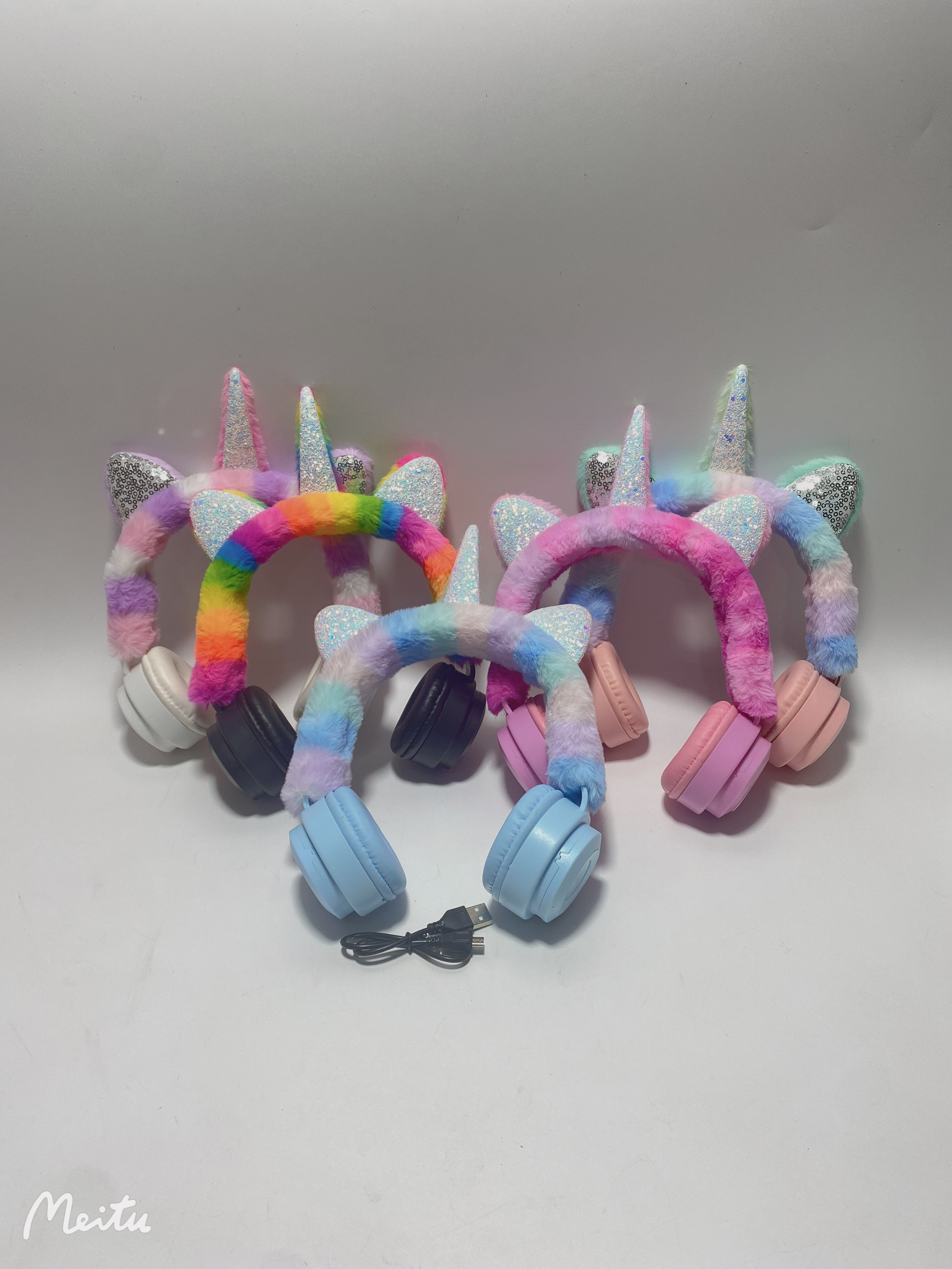 Plush Unicorn Wireless Bluetooth Headset Gift Cartoon Headphones