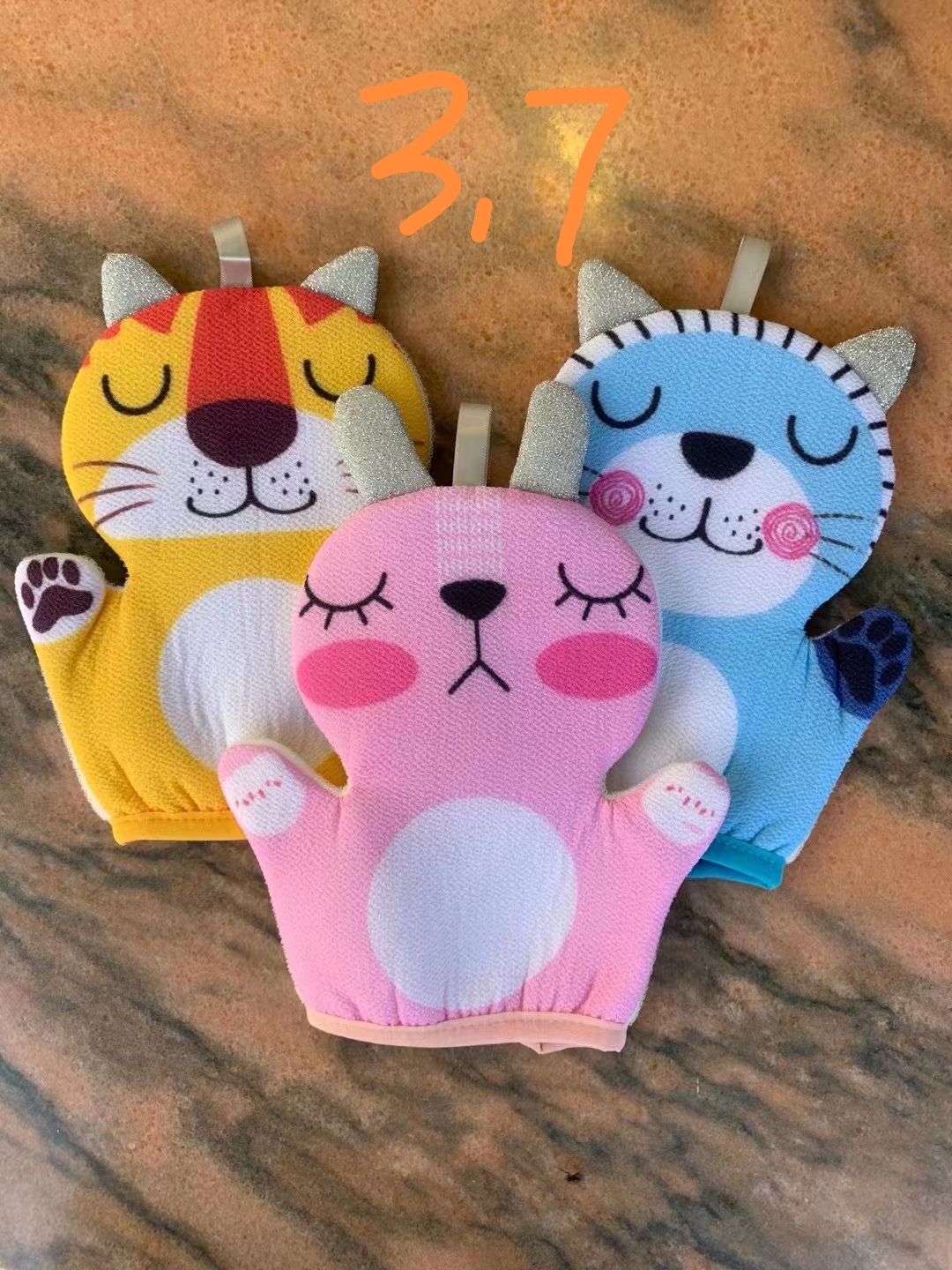 Cartoon children's bath towel scrub towel thumbnail