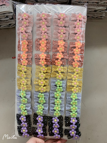 Korean fabric duck beak clip Korean fabric bow hair clip top clip edge clip bangs clip 20220319024