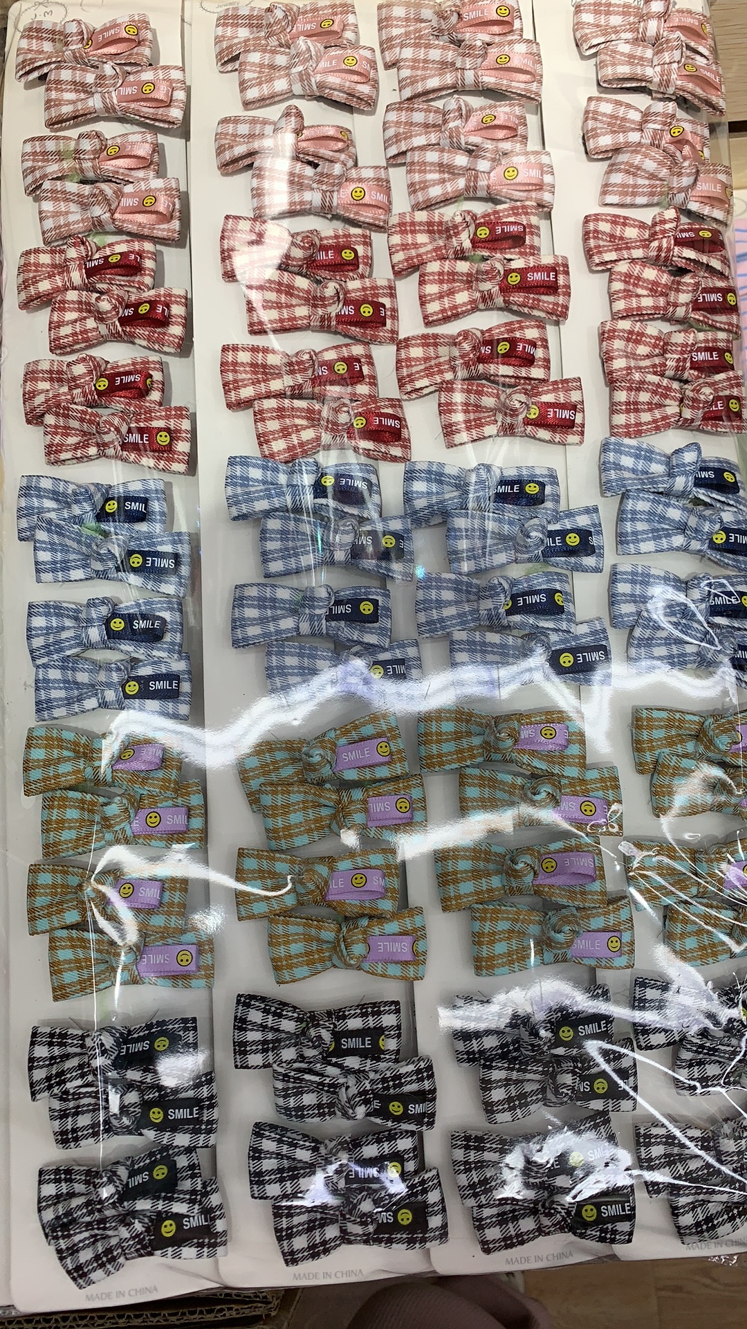 Korean fabric duck beak clip Korean fabric bow hairpin top clip fringe clip 2022032114