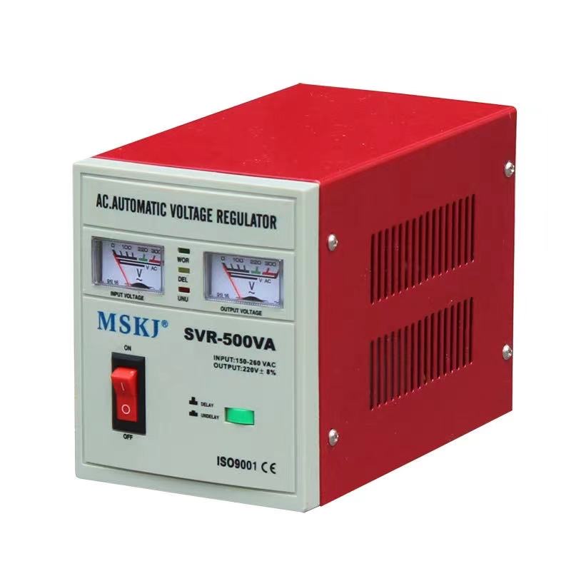 Factory direct supply of home equipment voltage regulator SVR-1000VA electronic voltage regulator