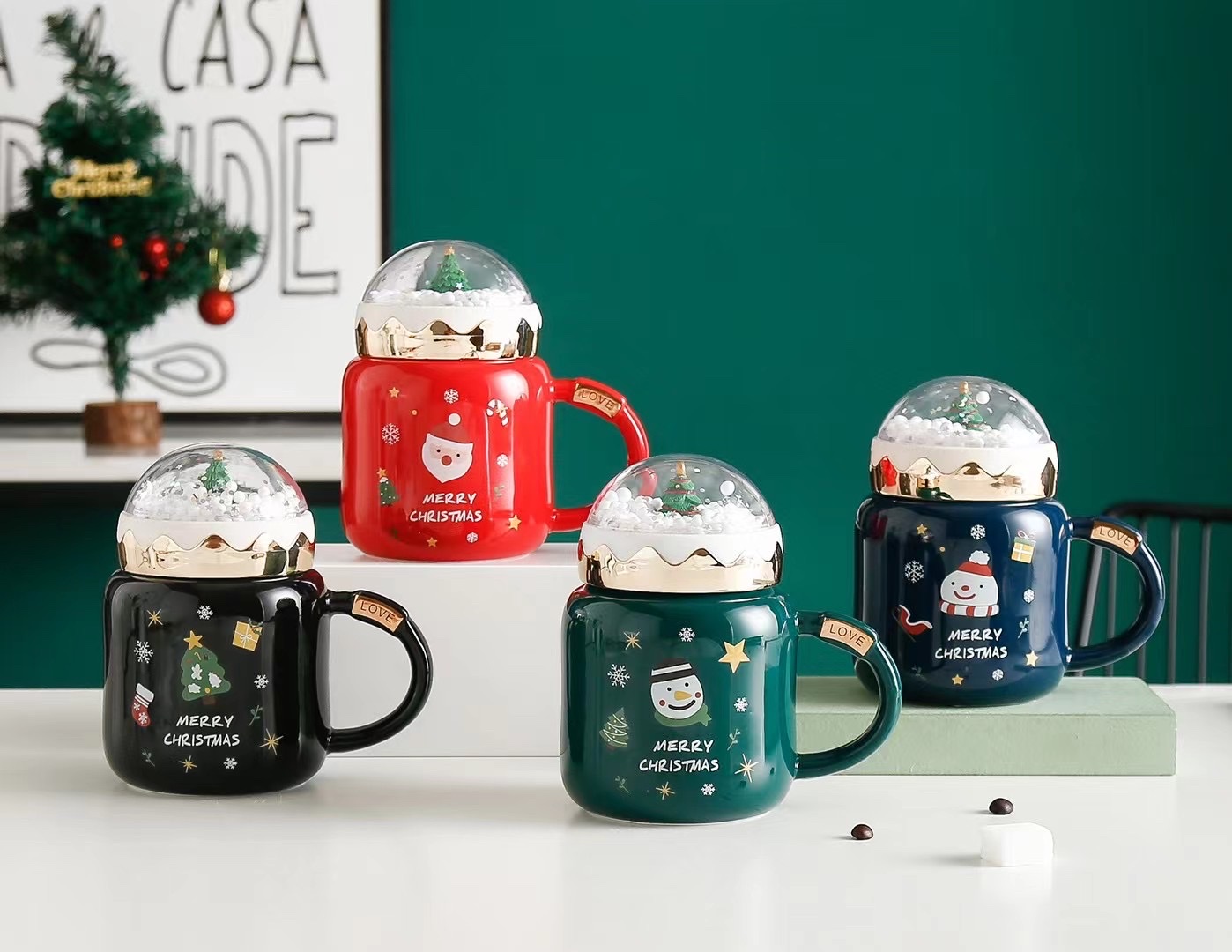 Ceramic Christmas Mugs