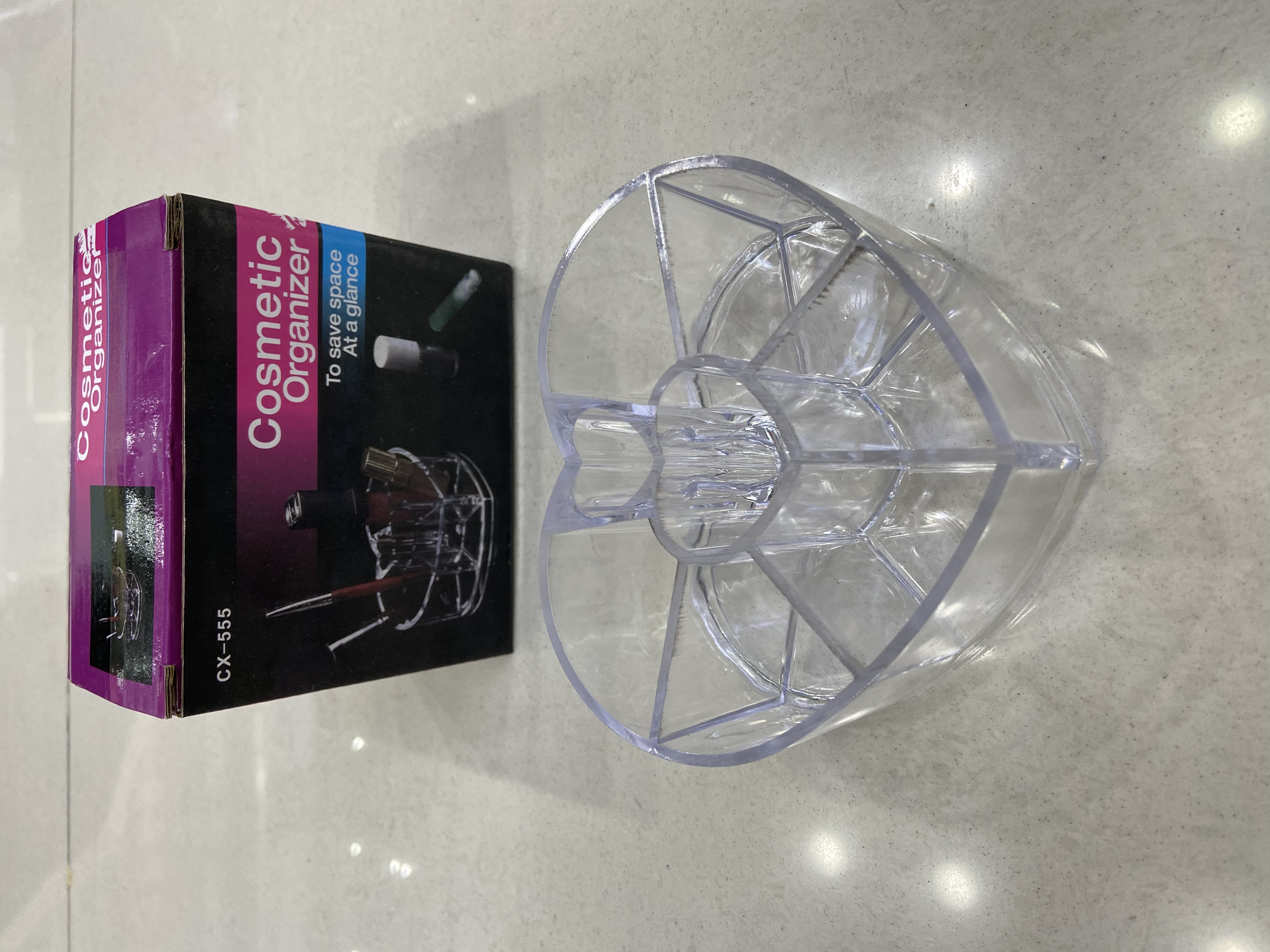 Heart-shaped lipstick holder