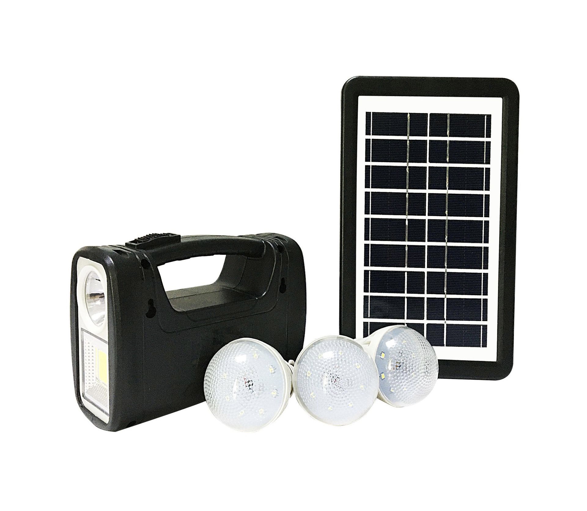 3W portable flashlight Solar generator solar DC system solar lamp outdoor lighting