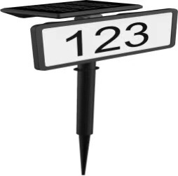 Solar house number Digital house number LED House number Personality creative house number